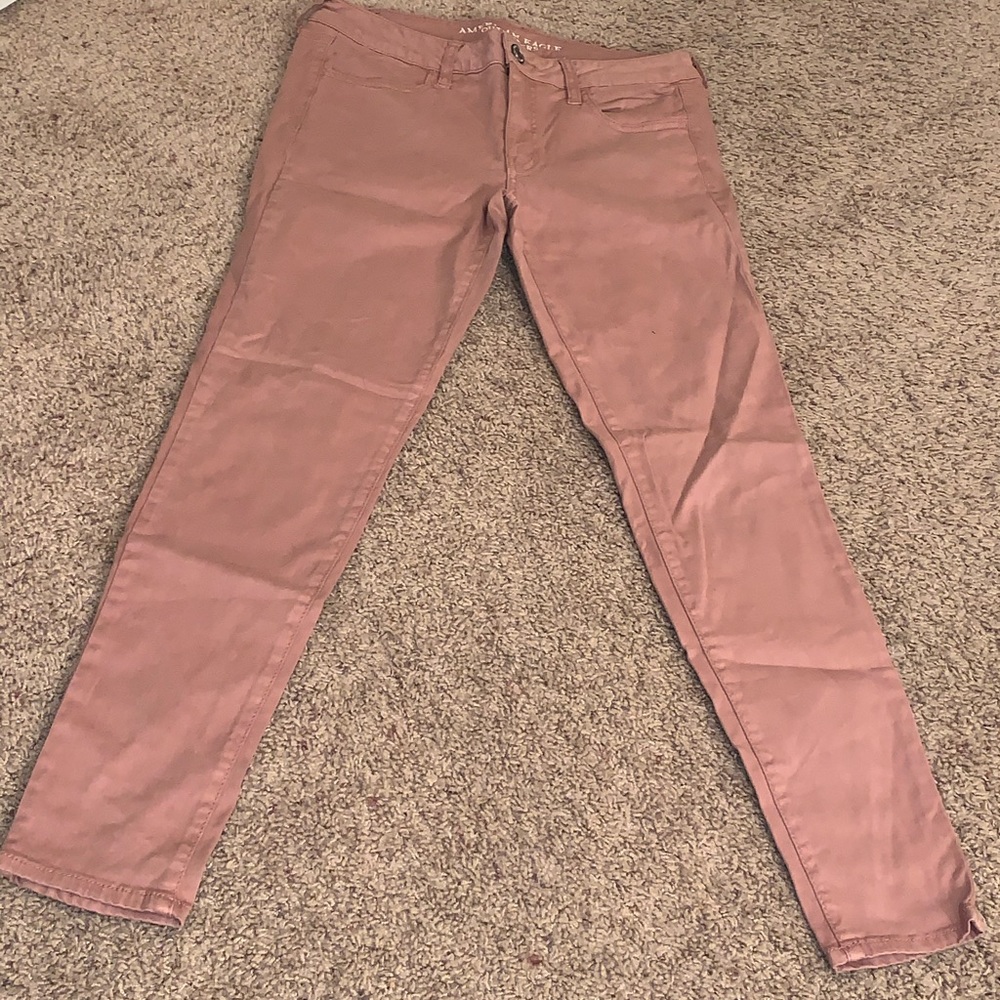 Light pink/mauve AE jegging